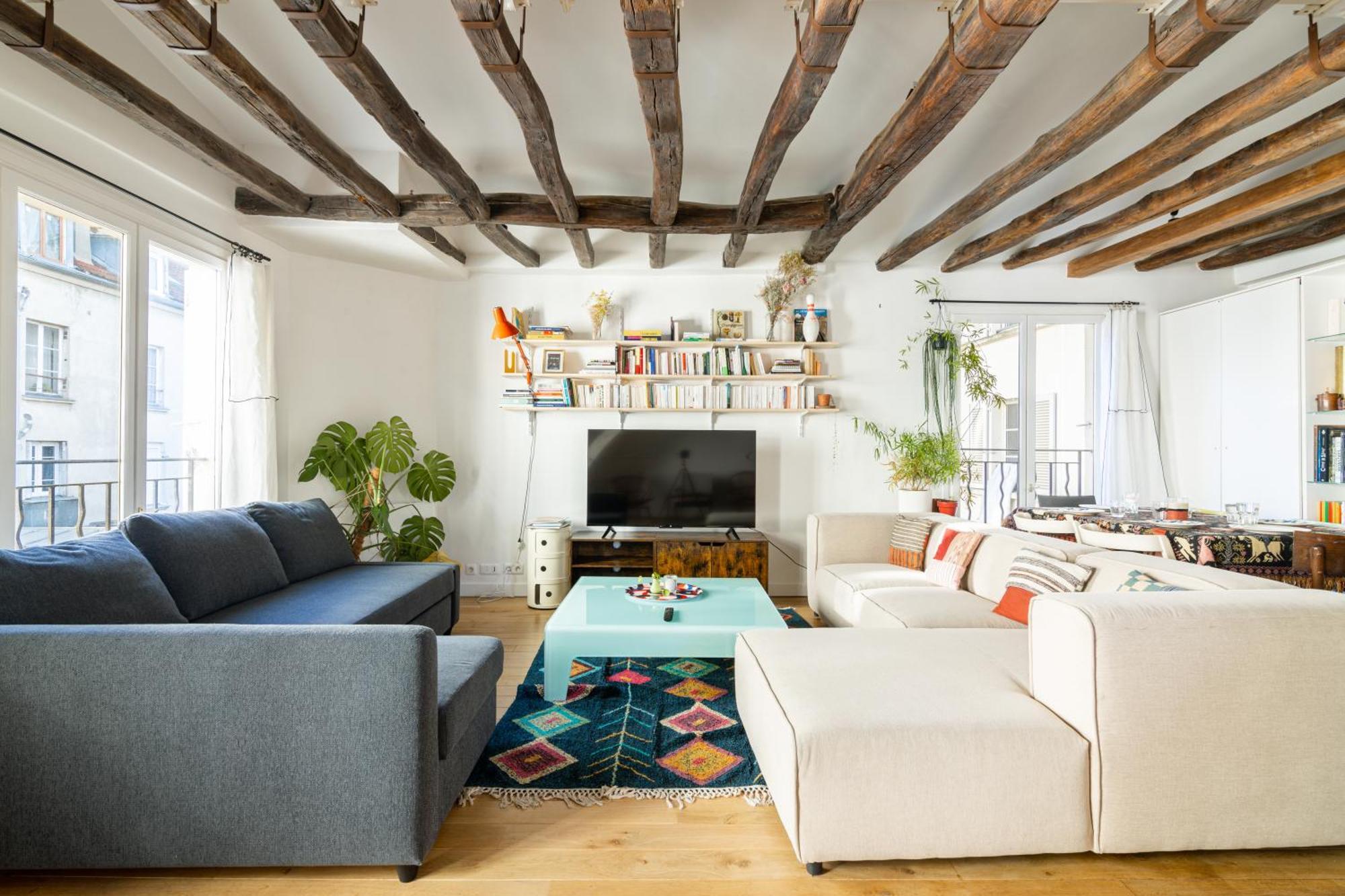 Luxurious 2 Bedroom Canal Saint Martin Saint Lazare Paris Exterior photo