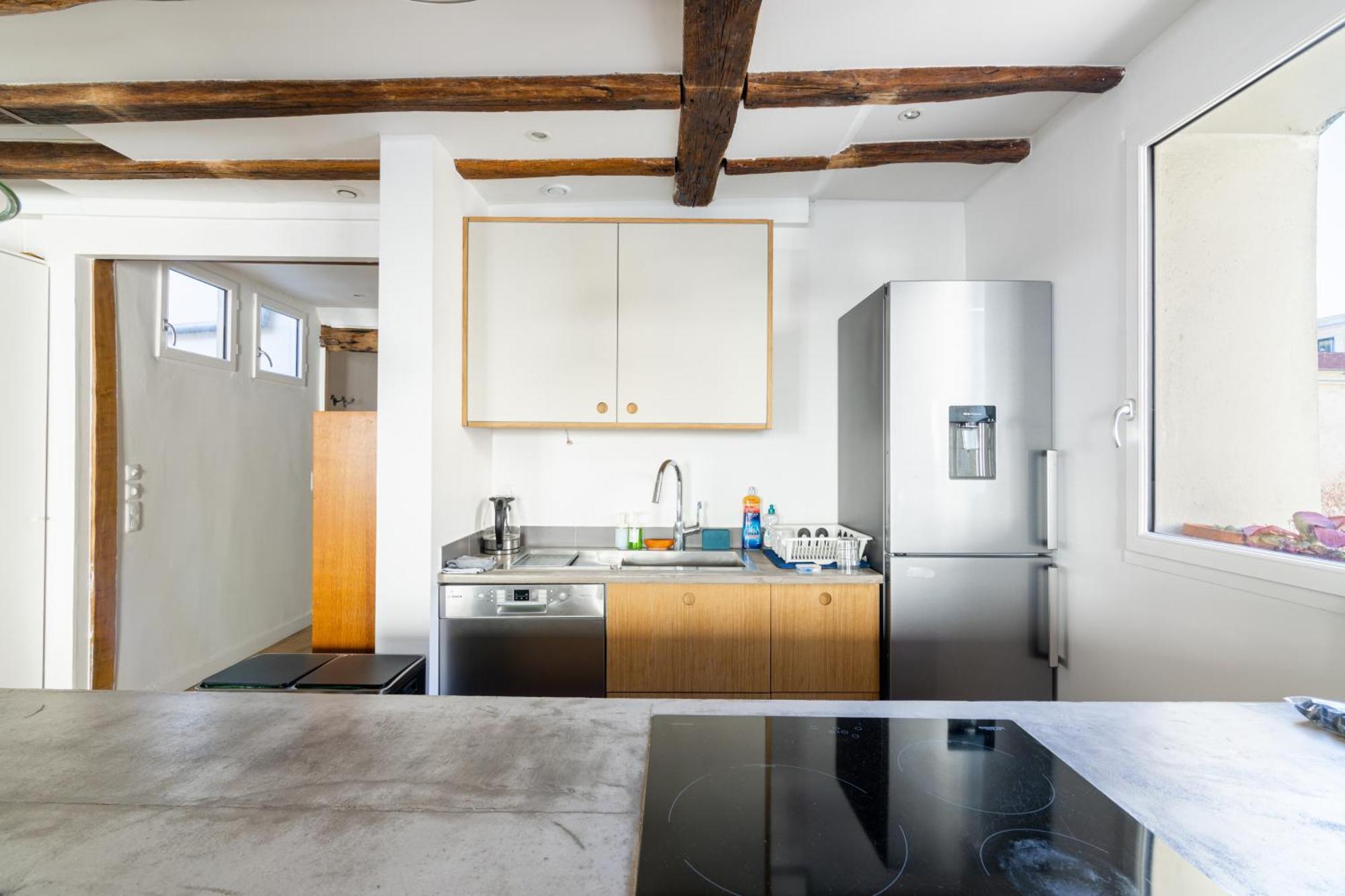 Luxurious 2 Bedroom Canal Saint Martin Saint Lazare Paris Exterior photo