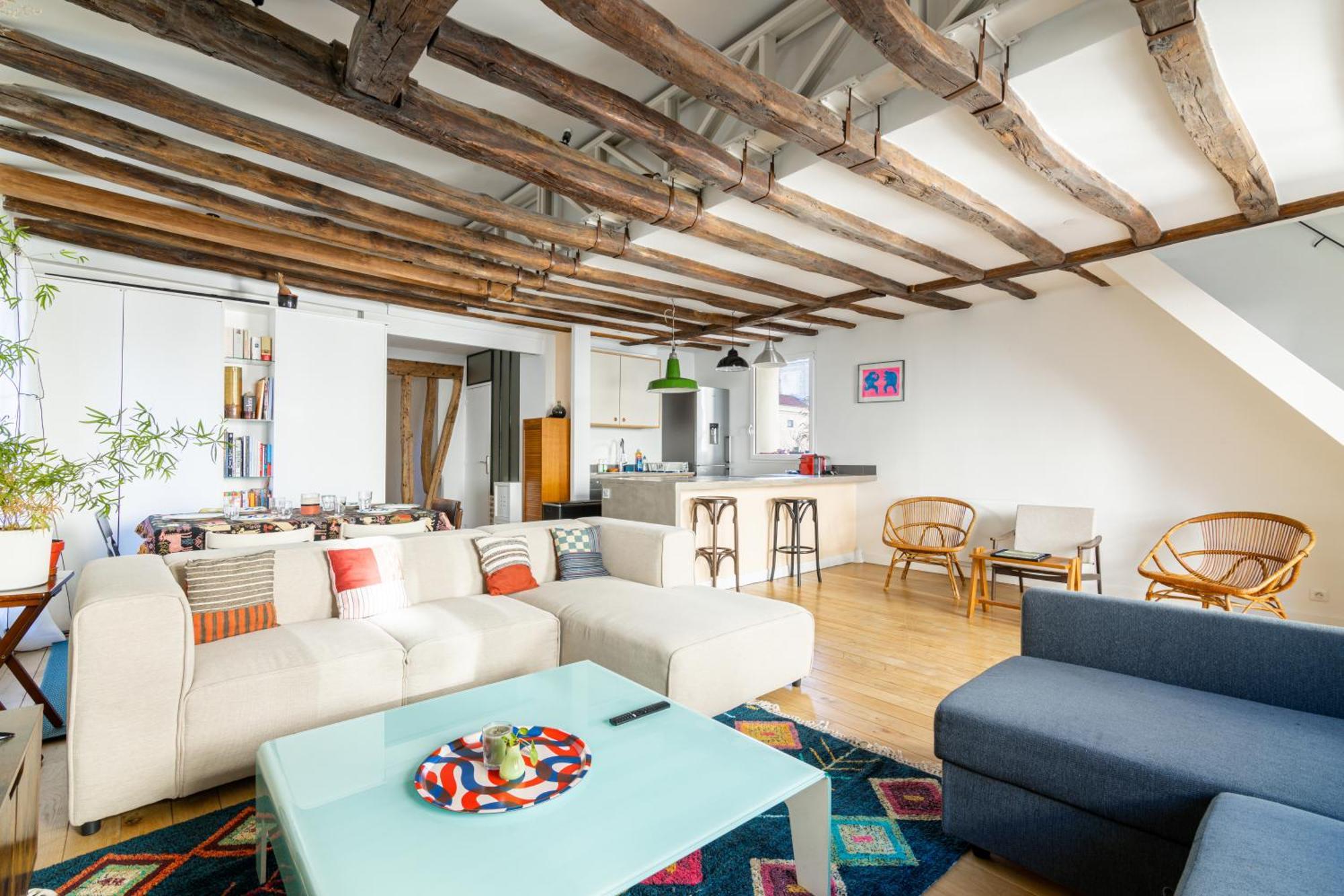 Luxurious 2 Bedroom Canal Saint Martin Saint Lazare Paris Exterior photo