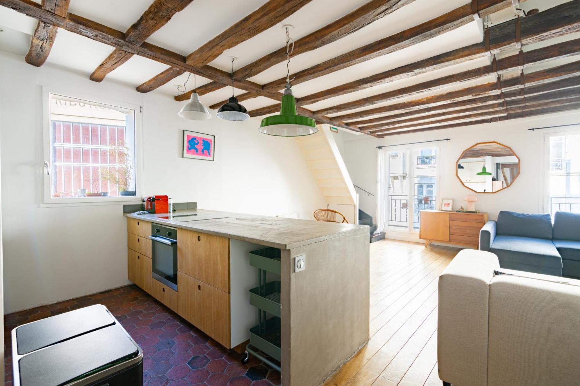Luxurious 2 Bedroom Canal Saint Martin Saint Lazare Paris Exterior photo