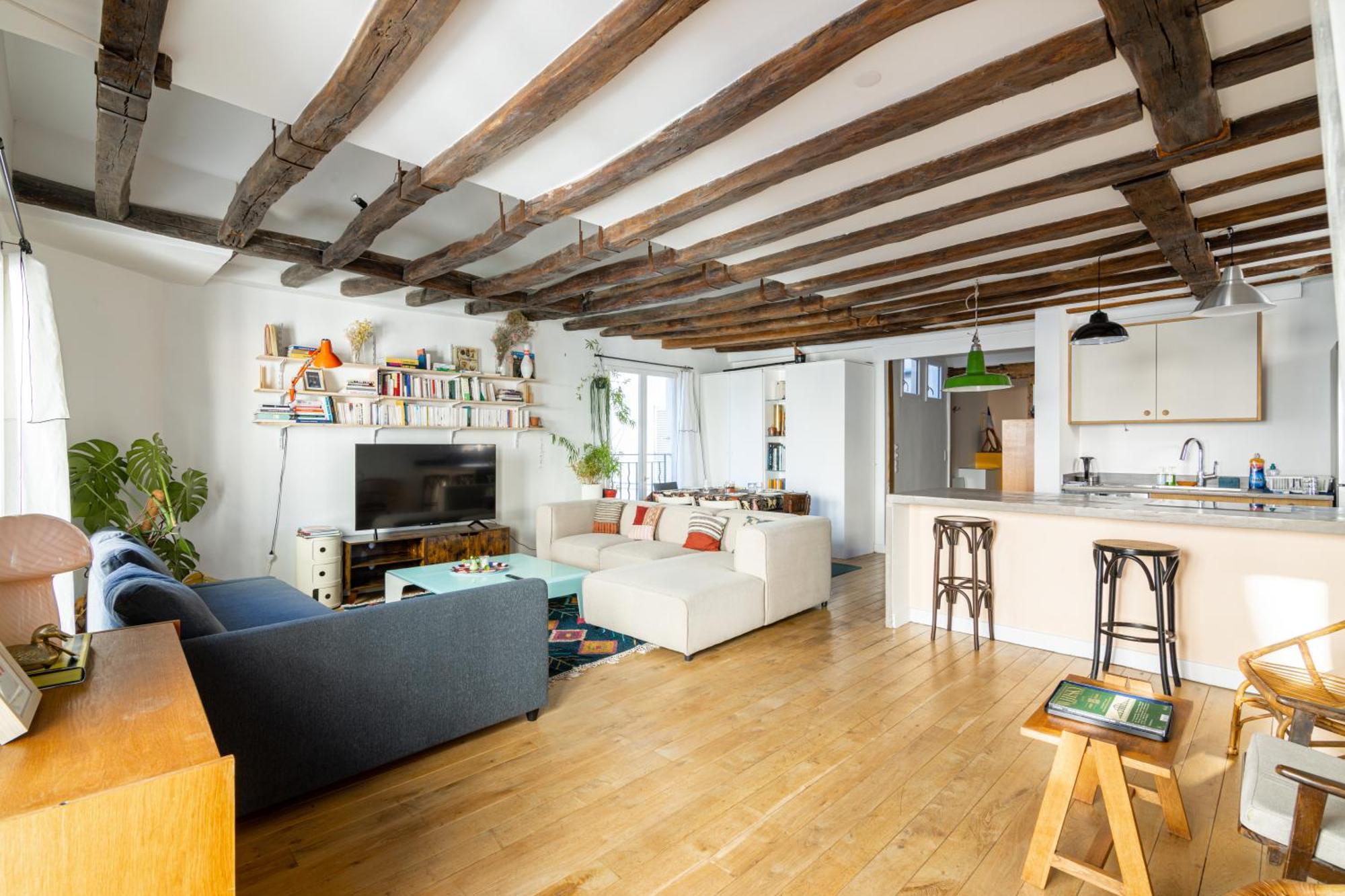 Luxurious 2 Bedroom Canal Saint Martin Saint Lazare Paris Exterior photo